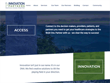 Tablet Screenshot of innovationpartners.org